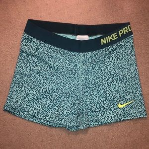 Nike Pro spandex shorts